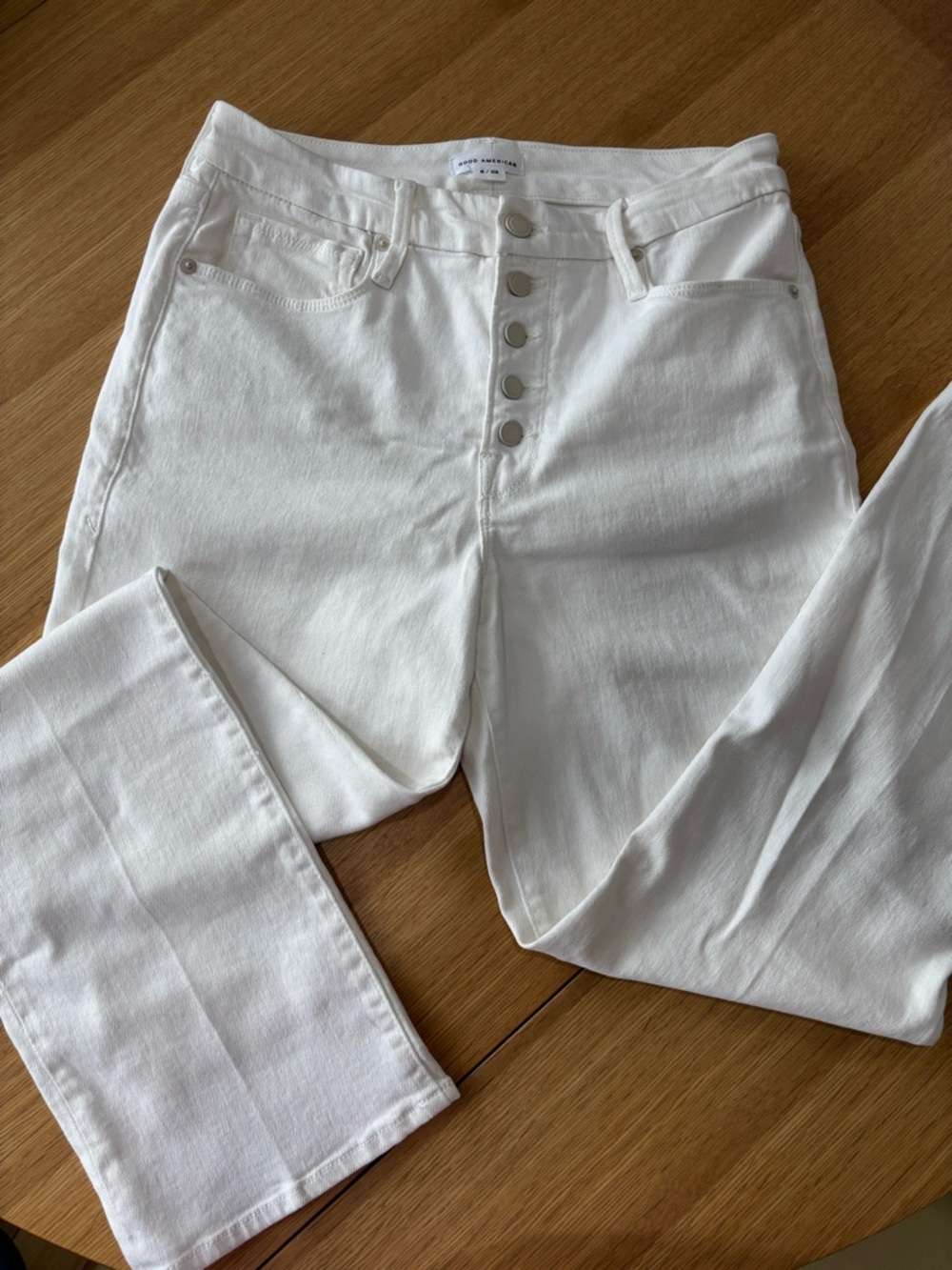 Good American Good Legs Straight Light Compression Jeans - Picture 4 of 9